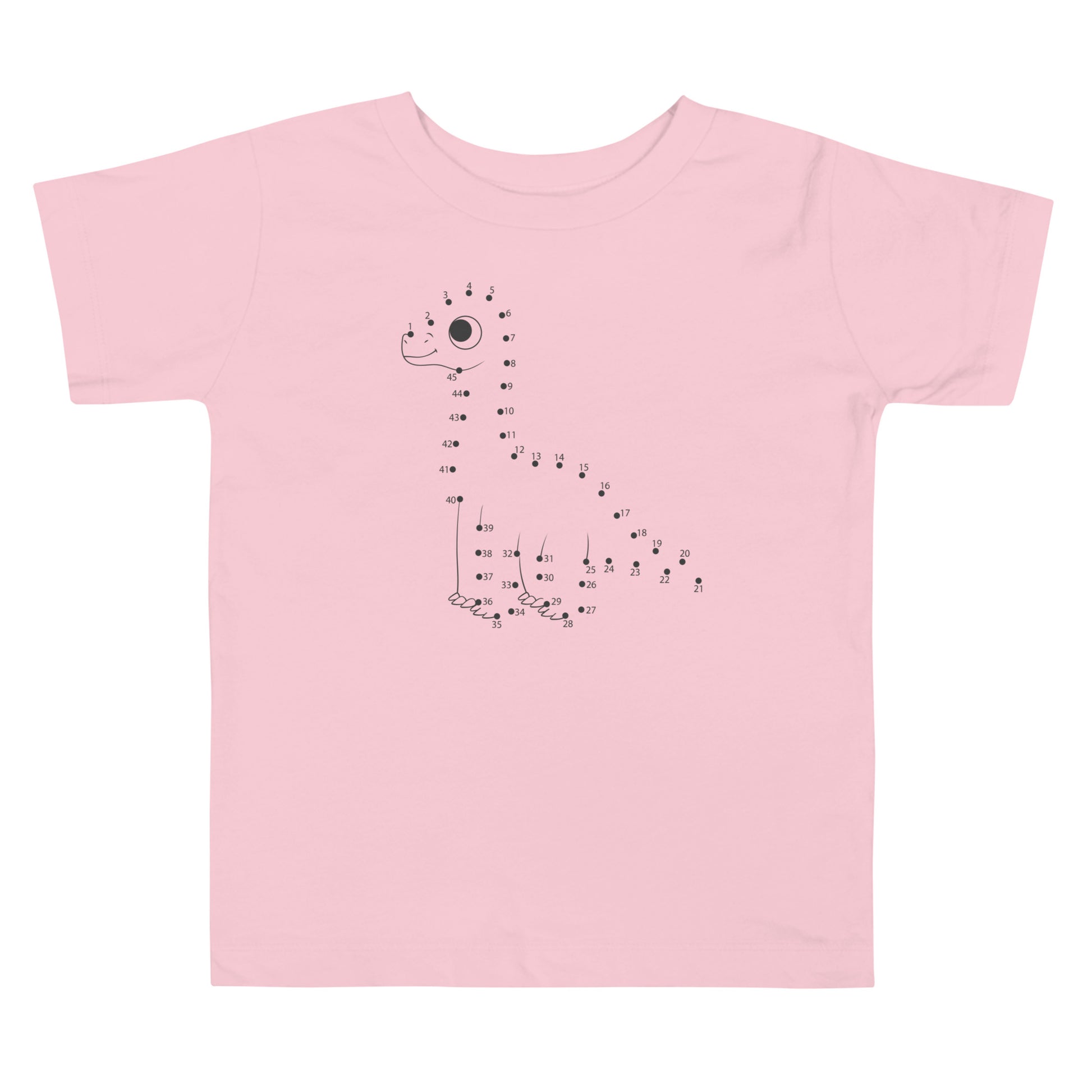Custom kids dinosaur t-shirt with tall dino design
